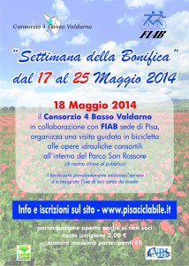 “Settimana della Bonifica” dal 17 al 25 maggio 2014