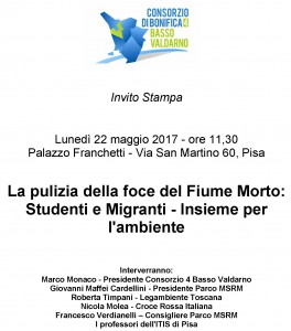 Invito Stampa pulizia Fiume Morto_02_sito