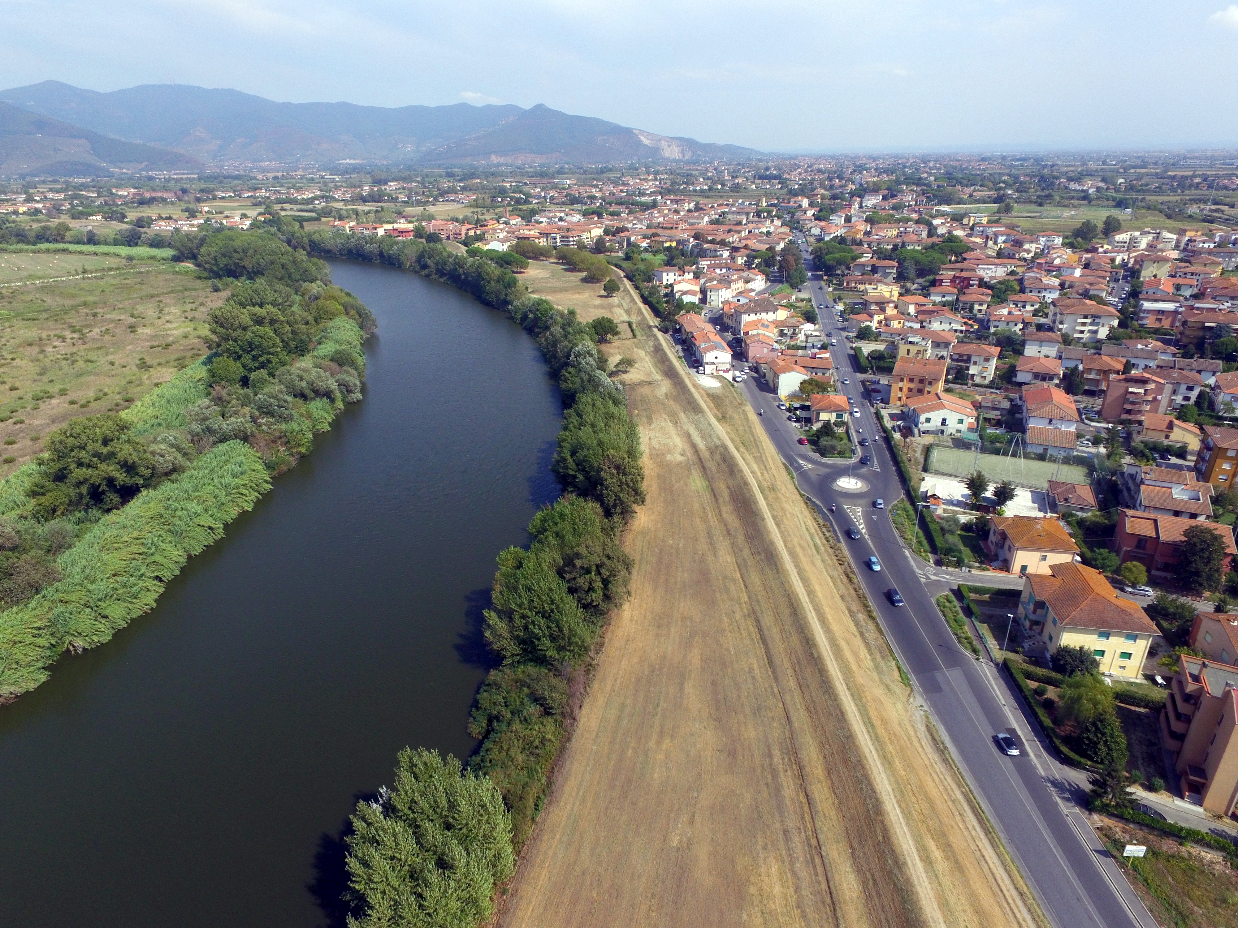 foto del volo Taglio erba – zona di Riglione – settembre 2017