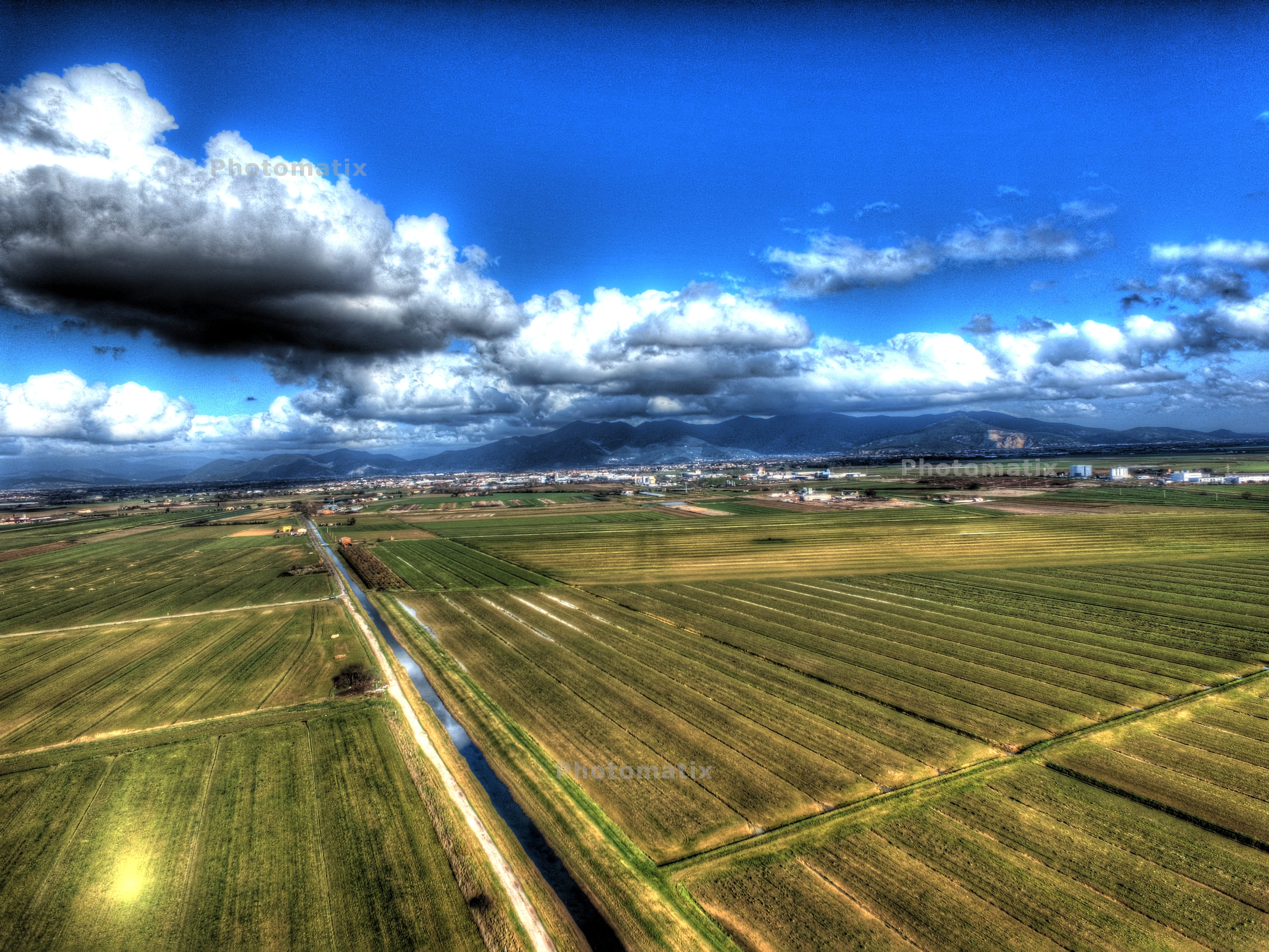 foto del volo Ospedaletto – Pisa – gennaio 2018